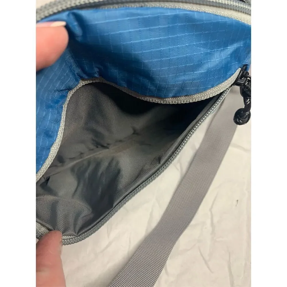 L.L. Bean Unisex Blue Stowaway Waist Pack Everyday Bag - Picture 3 of 6
